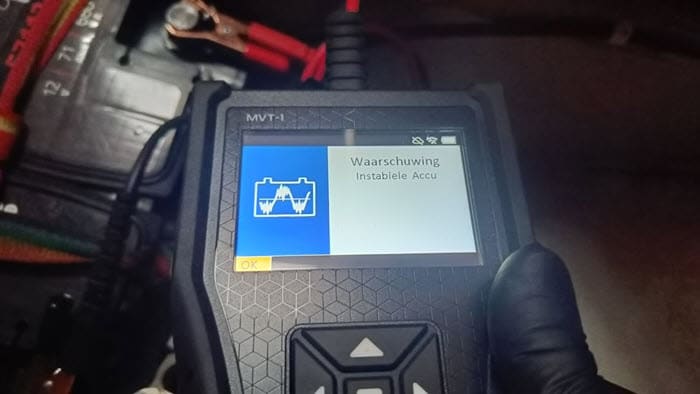 Boot Accu Testen Accutester MVT